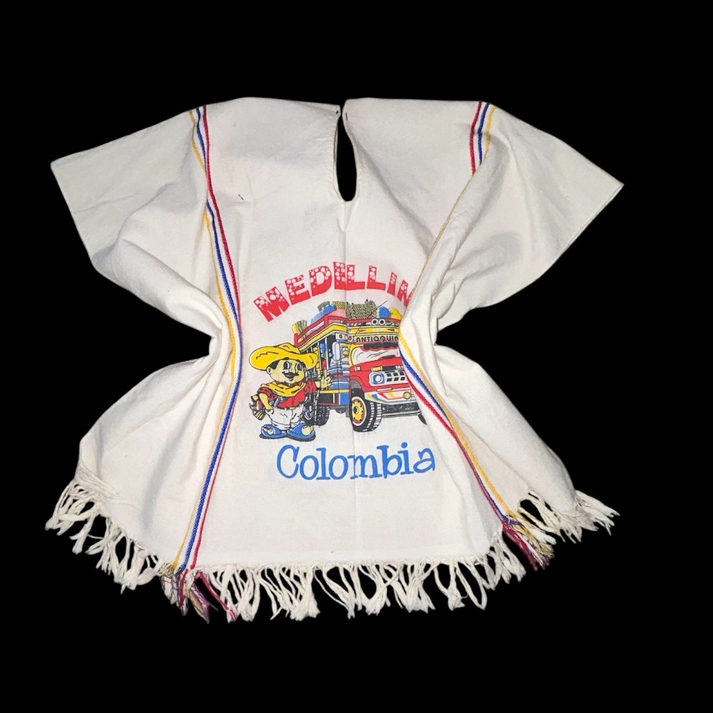 Colombian vintage poncho